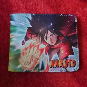 New Naruto Madara Uchiha Anime Manga Leather Wallet